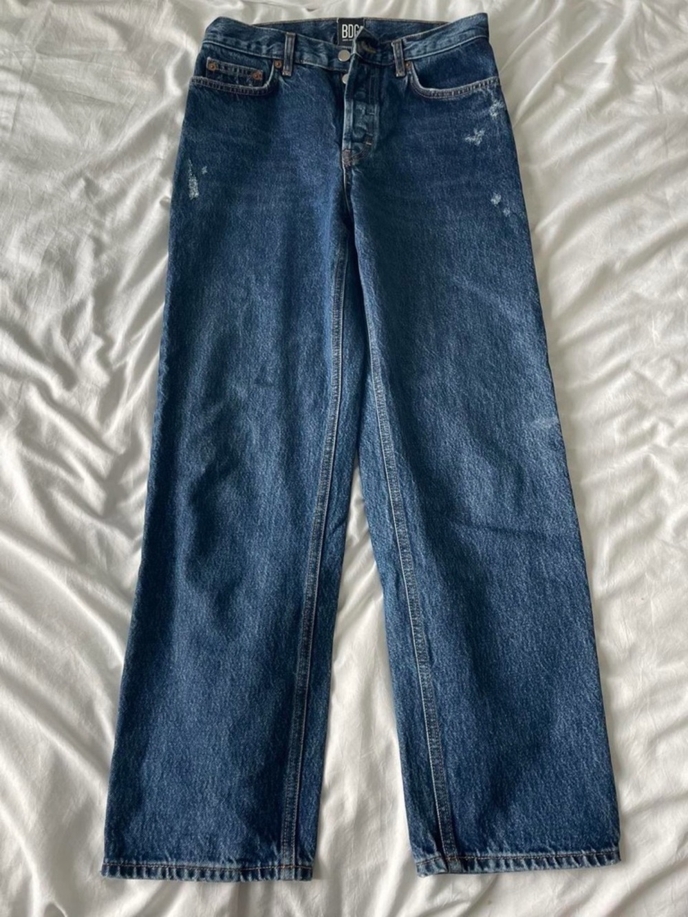 BDG Light Blue The Dad Jean - High Rise
